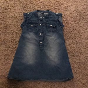 Denim dress